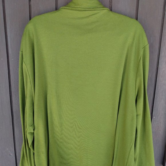 🌎Olive French Terry Boyfriend Blazer - Picture 8 of 9